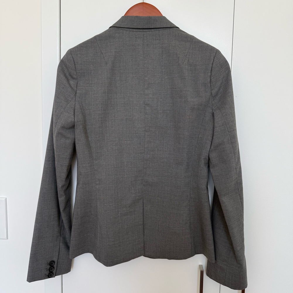 Like New - Club Monaco Gray Wool Blazer - Picture 3 of 6